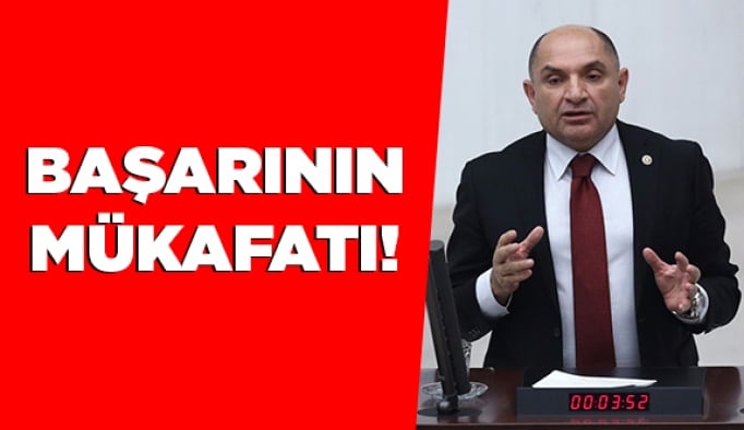 Başarının mükafatı!