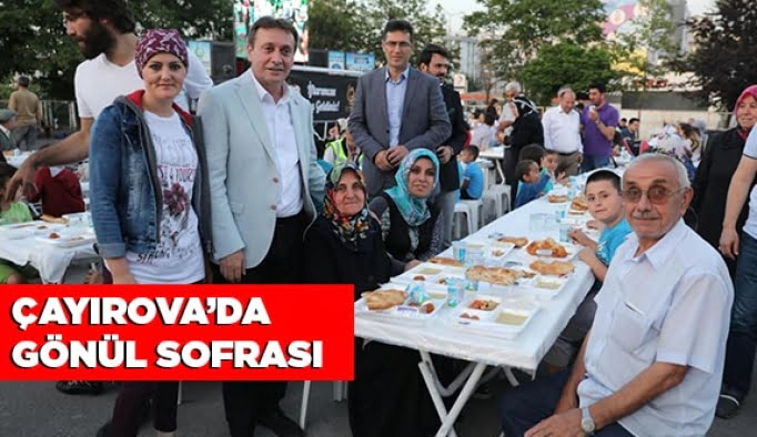 Çayırova’da gönül sofrası