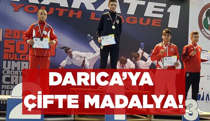 Darıca’dan çifte madalya