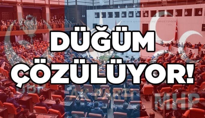 Düğüm çözülüyor!