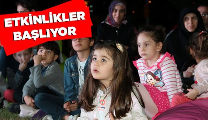 Etkinlikler başlıyor