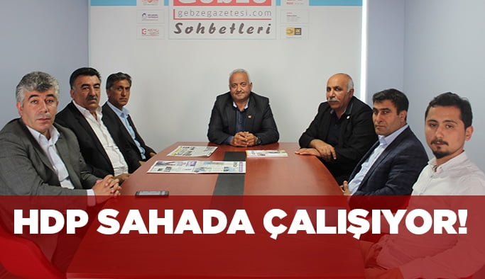 HDP sahada çalışıyor!