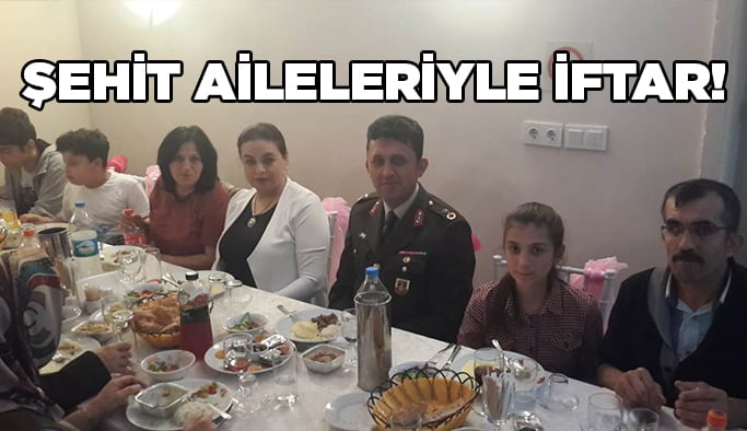 Kaymakam Güler Şehit Ailelerini ağırladı!