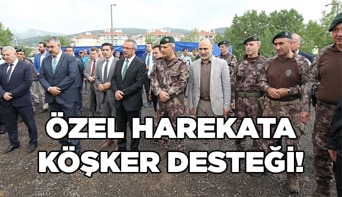 Özel Harekat’a Tesis Desteği