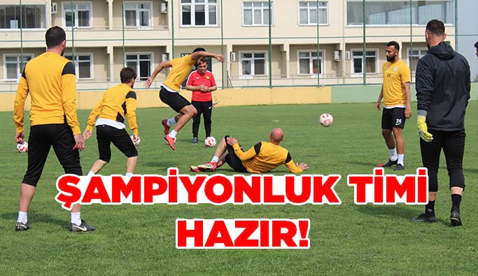 Şampiyonluk timi hazır  