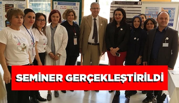 Seminer gerçekleştirildi