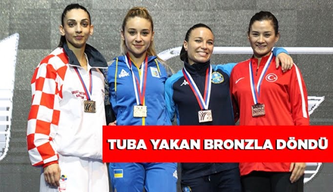 Tuba Yakan bronzla döndü
