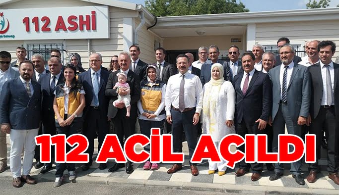 112 acil açıldı!