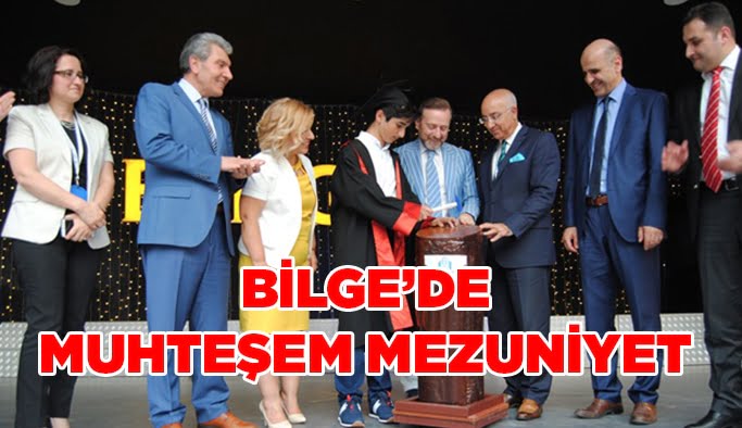 Bilge’de muhteşem mezuniyet!