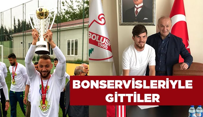 Bonservisleri ile gittiler
