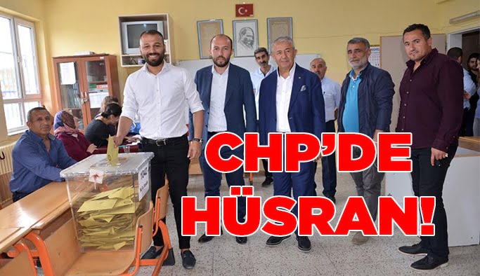 CHP’de hüsran!