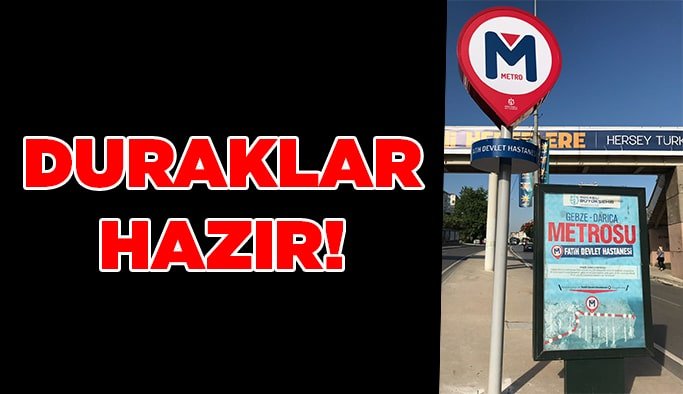 Duraklar hazır!