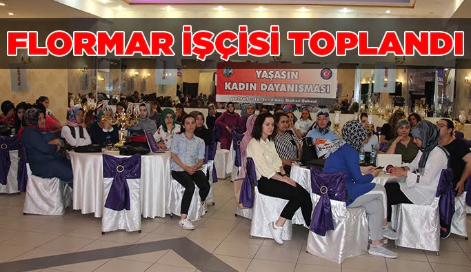 Flormar işçisi toplandı