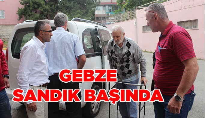 Gebze sandık başında