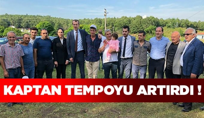 Kaptan tempoyu artırdı!
