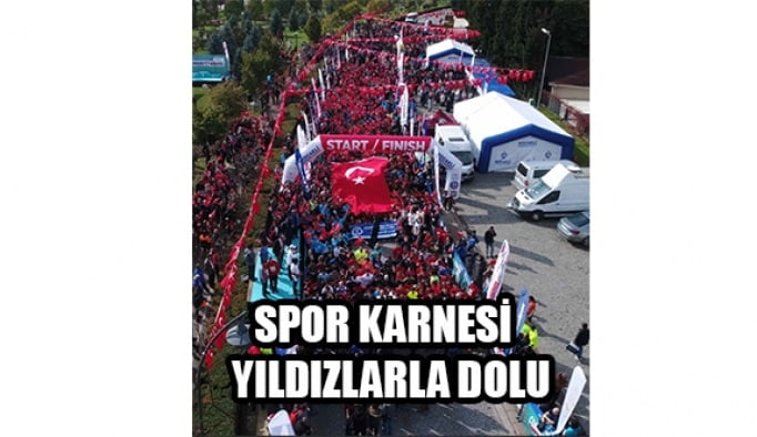 Spor karnesi yıldızlarla dolu