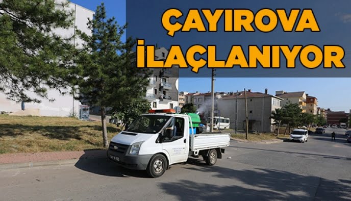Çayırova İlaçlanıyor