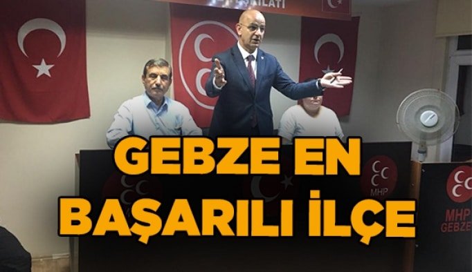 Gebze en başarılı ilçe