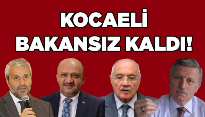 Kocaeli Bakansız kaldı!