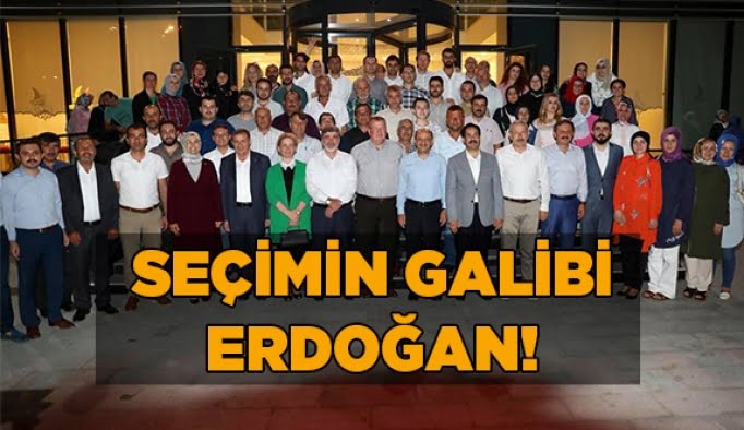 Seçimin galibi Erdoğan!
