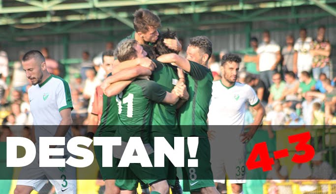 Çayırova destan yazdı 4-3