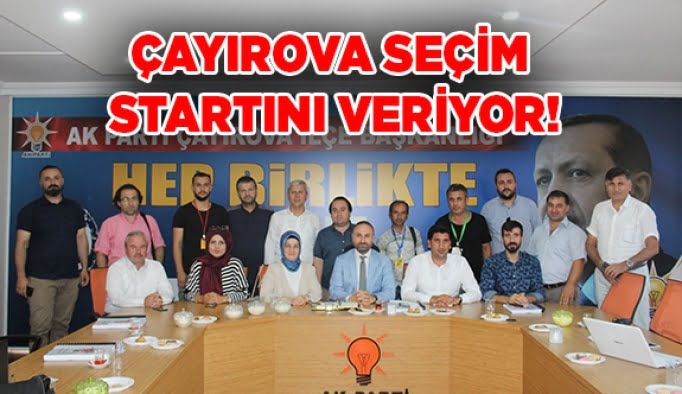 Çayırova seçim startını veriyor!