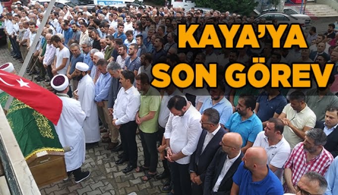 Kaya’ya son görev