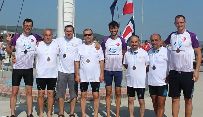 Sporcular başardı