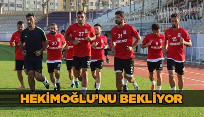 Hekimoğlu’nu bekliyor