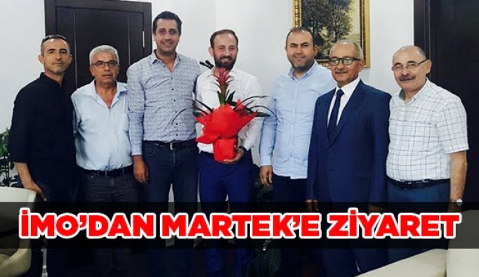 İMO’dan MARTEK’e ziyaret