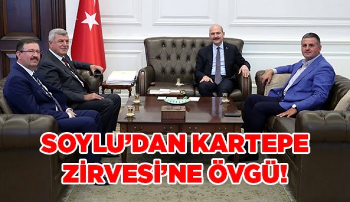 Soylu’dan Kartepe Zirvesi’ne övgü!