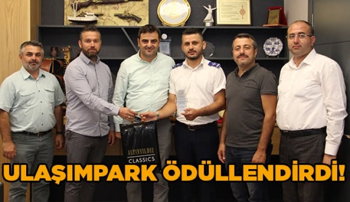 UlaşımPark ödüllendirdi!