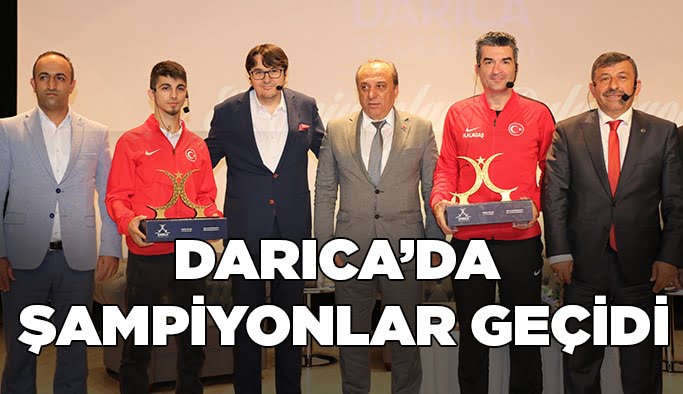 Darıca'da şampiyonlar geçidi