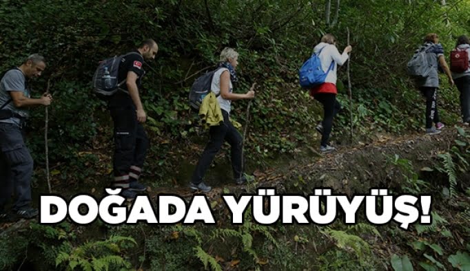  Doğada yürüyüş!
