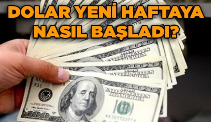 Dolar yeni haftaya nasıl başladı?