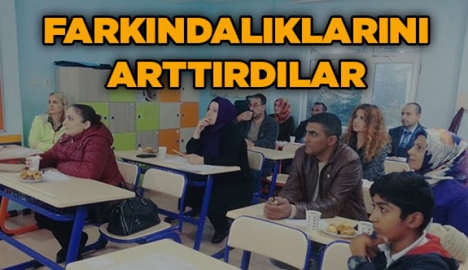 Farkındalıklarını arttırdılar