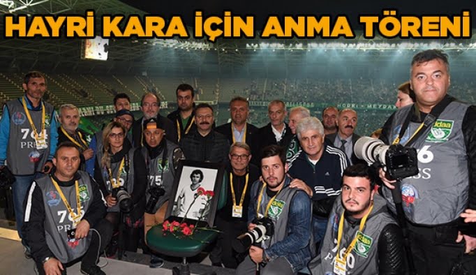 Hayri Kara için anma töreni