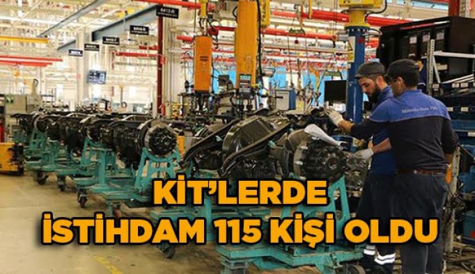 KİT’lerde istihdam 115 bin kişi oldu
