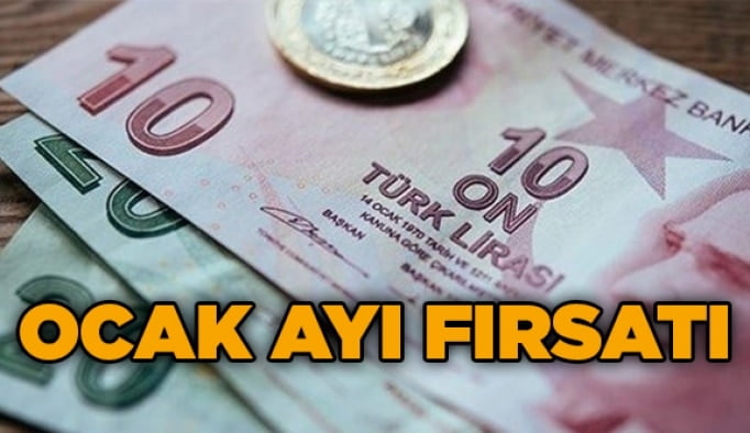 Ocak ayı fırsatı