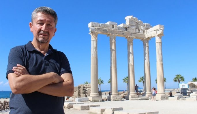 Rıdvan Şükür, Side’yi gezdi
