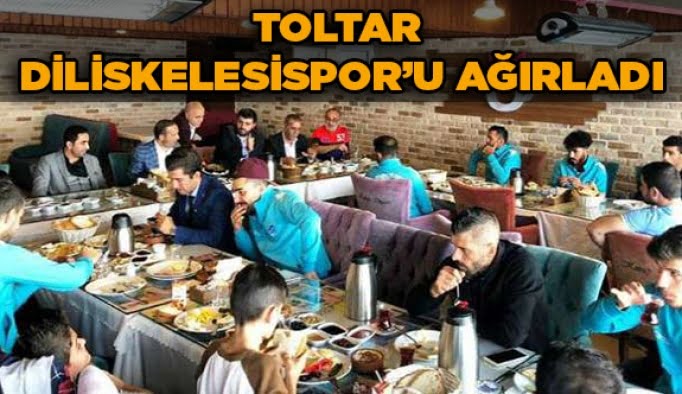 Toltar Diliskelesispor’u ağırladı