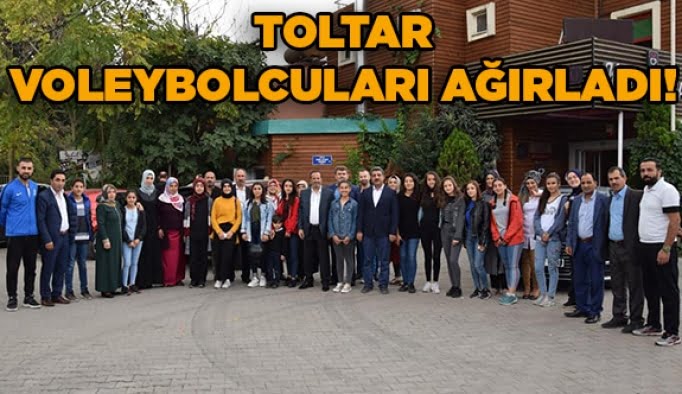 Toltar, voleybolcuları ağırladı!