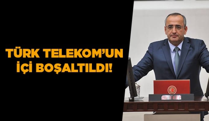 Türk Telekom’un içi boşaltıldı!