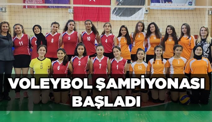 Voleybol Şampiyonası başladı