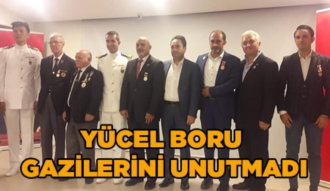 Yücel Boru Gazileri unutmadı