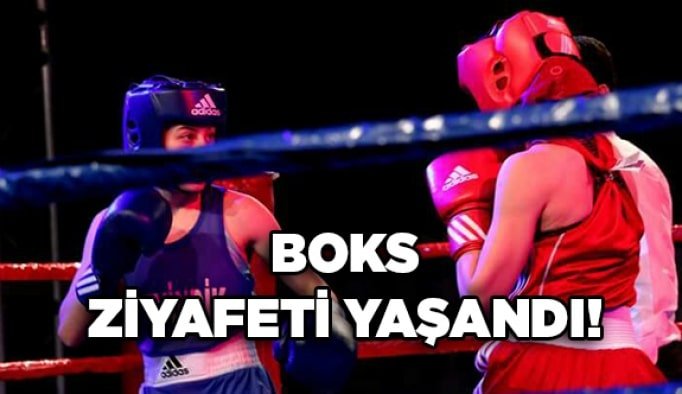 Boks ziyafeti yaşandı