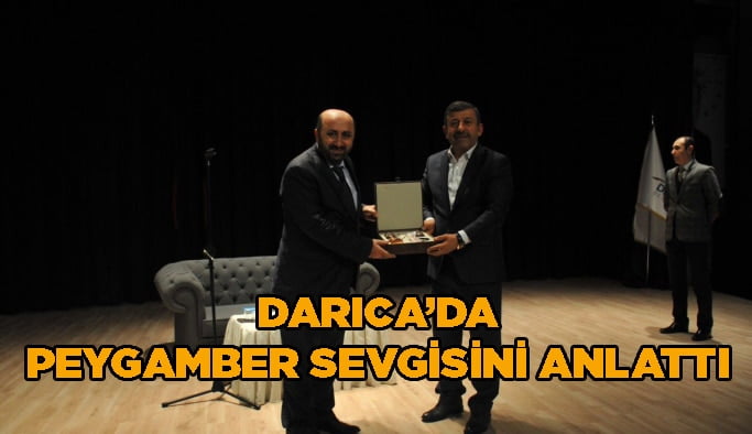 Darıca’da peygamber sevgisini anlattı