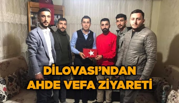 Dilovası'ndan ahde vefa ziyareti