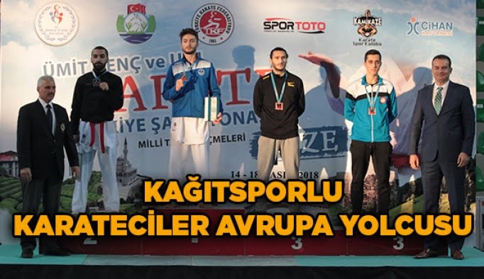 Kağıtsporlu karateciler Avrupa yolcusu