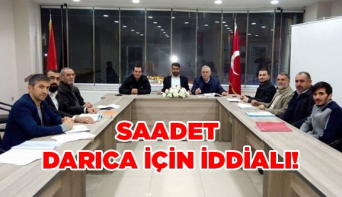 Saadet Darıca için iddialı!